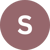 Pink circle with the letter 'S' for Shanee