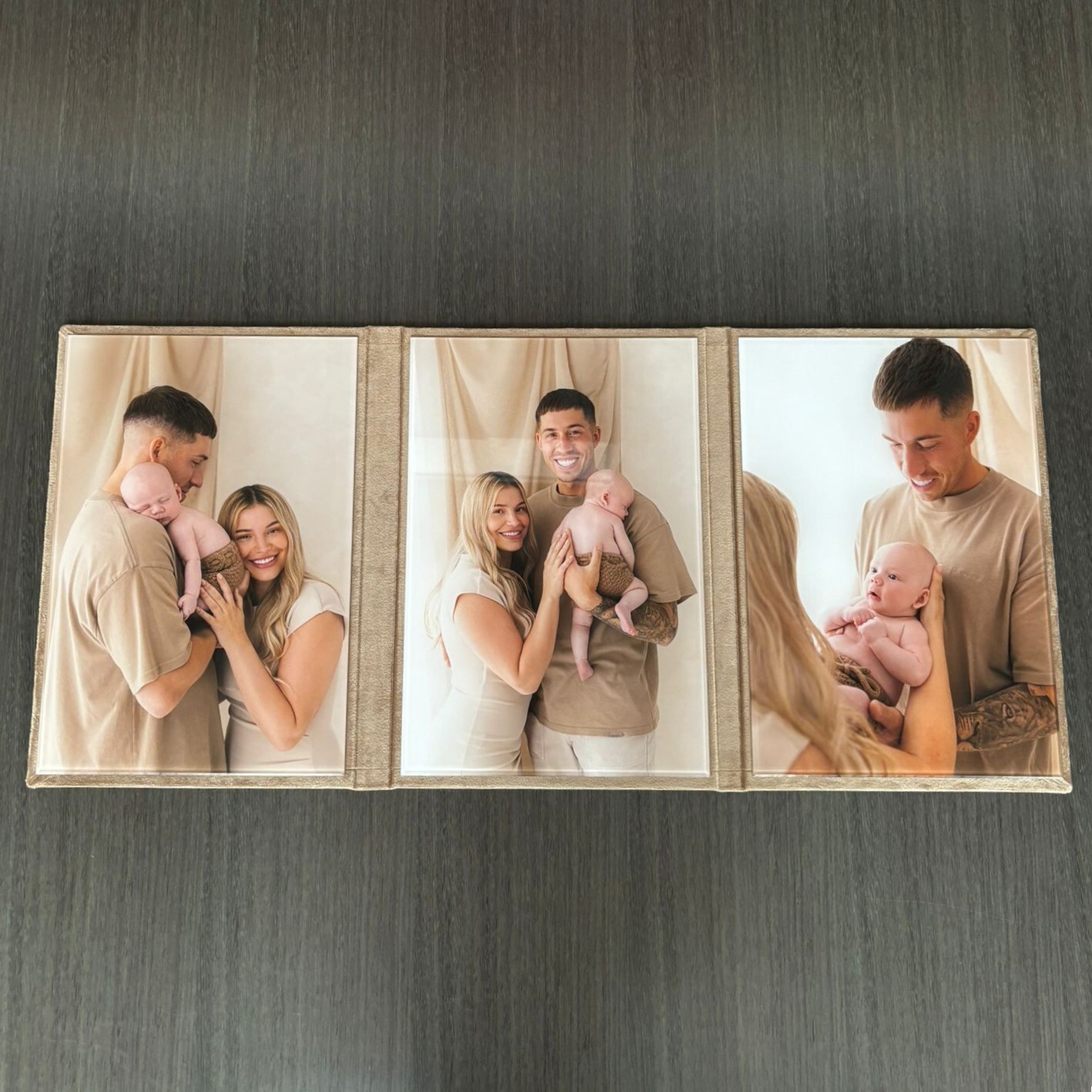 A triplex tri-fold folio gifted under the bump-to-baby offer by before time flies A triplex tri-fold folio gifted under the bump-to-baby offer by before time flies